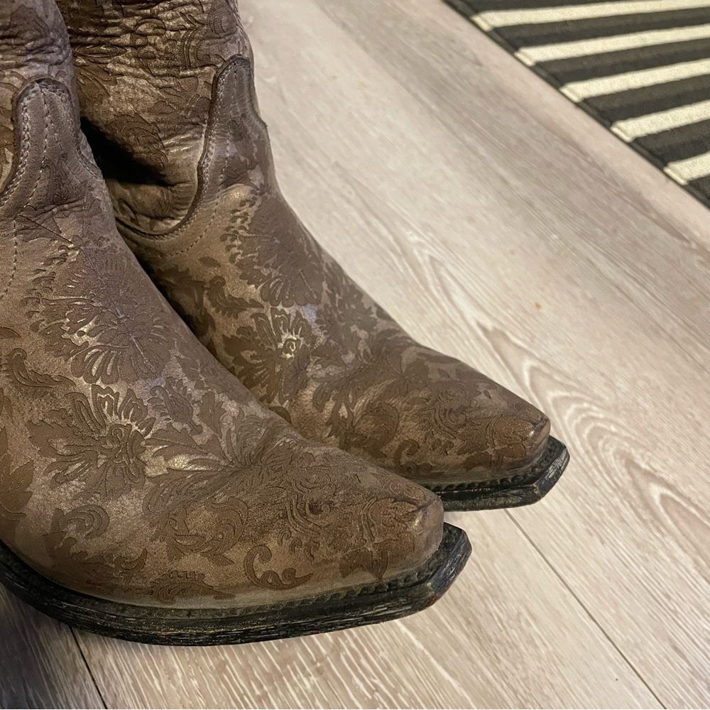 Old Gringo Floral Patterned Heeled Boots - Picture 8 of 12